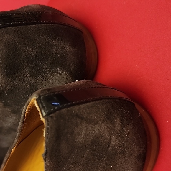 Margaux. Black suede flats.  9.5 - Picture 5 of 6